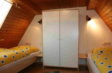 Dachschlafzimmer (© Christa Apel)