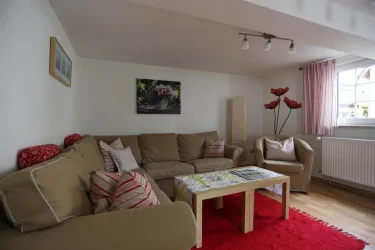 Wohnzimmer Ferienhaus Apel (© Christa Apel)