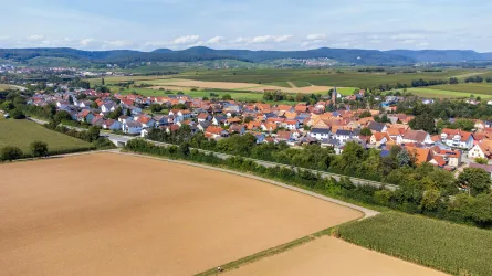 Kapellen-Drusweiler aus der Vogelüerspektive (© Tourismusverein Bad Bergzaberner Land e.V.)