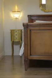 Suite Kapellens Rosengarten - Schlafzimmer, Bild 1 (© No. 31 – Bed & Breakfast im Rosengarten)