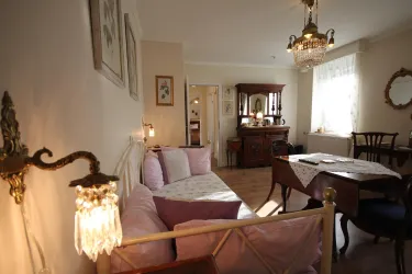 Suite Kapellens Rosengarten - Wohnber. + Daybed (© No. 31 – Bed & Breakfast im Rosengarten)