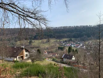 Aussicht Rastplatz - Schützen-Hecke