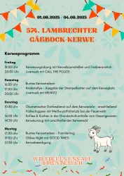 Gäßbockkerwe Lambrecht 2025