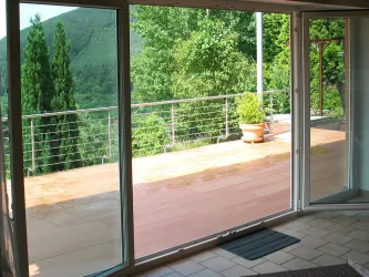 Weg zur Terrasse
