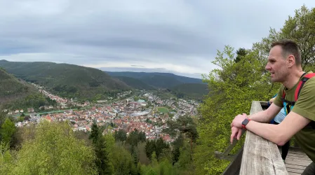 Aussicht vom Dicker Stein Turm