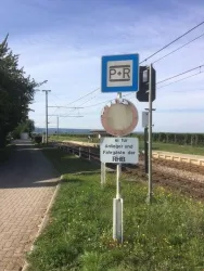 P&R Straßenbahnhaltestelle Friedelsheim
