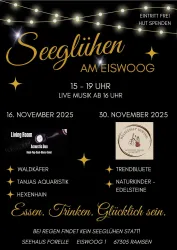 Seeglühen November (© Seehaus Forelle)