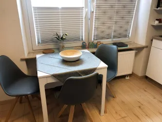 Essbereich (© Ferienwohnung im Zellertal)