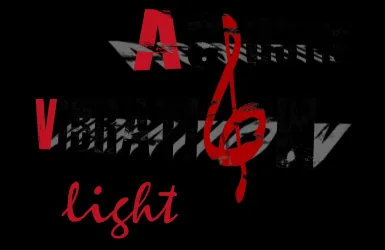 Acoustic Vibration light
