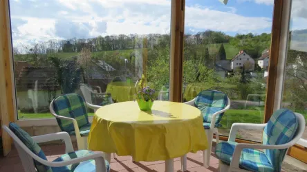 Poolhaus  Sitzgelegenheit (© Harald Lehmann)