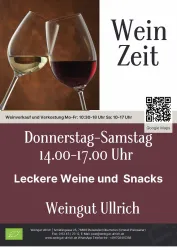 Weingut Ullrich Weinzeit - Leckere Weine & Snacks (© Evi Ullrich-Friedrich)
