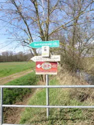 Queichquerung am Teilungswehr