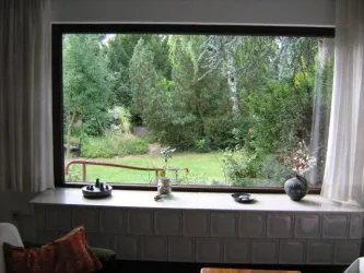Wohnzimmer - Aussicht (© Urlaubsregion Freinsheim - Hr. Dörr)