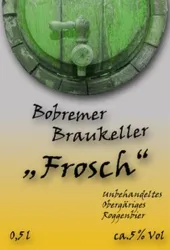 Frosch (© Bobremer Braukeller)