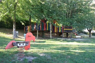 Der Impflinger Spielplatz hat viel zu bieten...
