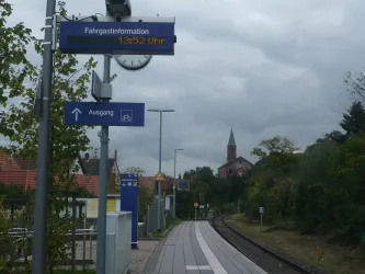 Wanderbahnhof Albersweiler_2 (© Archiv Verein SÜW Annweiler e.V.)