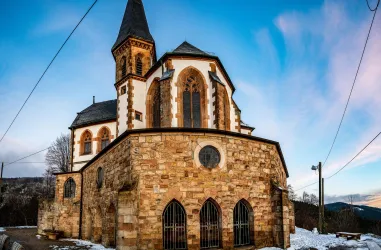 Pano-St. Anna Kapelle Winter