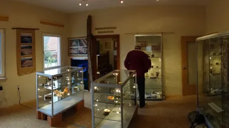 Museum mit Ausstellung
