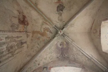 Prot. Kirche Kleinfischlingen Fresken