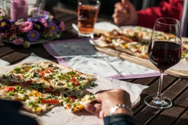 Flammkuchen (© Muskatellerhof)