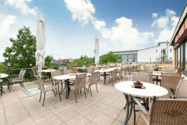 Terrasse (© Hotel Südpfalz Terrassen)