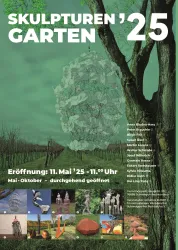 Plakat Skulpturengarten 2025