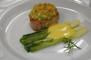 Kalbsfilet, grüner Pfälzer Spargel