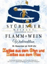 Flamm und Wein (© Weingut Stübinger)