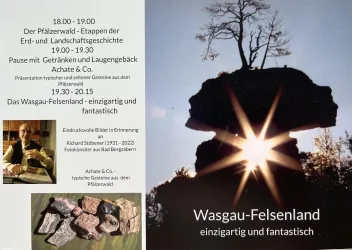 Bildvortrag Wasgau Felsenland (© Ingrid Gerhard)