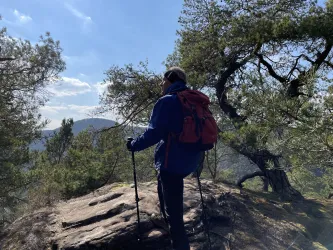 Aussichten Winterwanderung