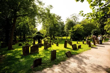 Jüdischer Friedhof "Heiliger Sand" (© Bernward Bertram)