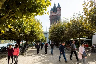 Rheinpromenade (© Bernward Bertram)