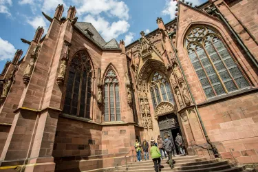 Dom St. Peter Worms Eingang Südportal (© Bernward Bertram)