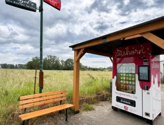 Wo-Ibersheim Eisautomat von Eishorn (© Rheinhessen-Touristik GmbH)