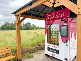 Eisautomat bei Engel`s Wo-Ibersheim (© Rheinhessen-Touristik GmbH)