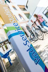 Rad-Service-Station (© Touristinformation Bingen)