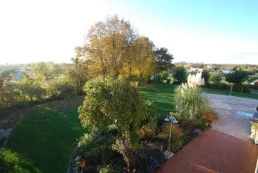 Blick auf den Garten