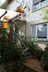 FeWo 30 m² Terrasse und Eingang