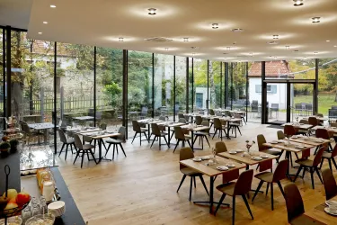 Neuer Frühstücksraum (© Landhotel Altes Wasserwerk - Melanie Hubach)