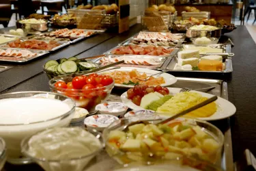 Frühstücksbuffet (© Landhotel Altes Wasserwerk - Melanie Hubach)
