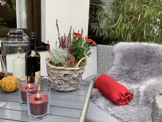 Außenbereich Ferienwohnung 1 (© Familie Schwab)