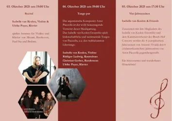 Programm Seite 2 (© Kulturverein VG Freinsheim)