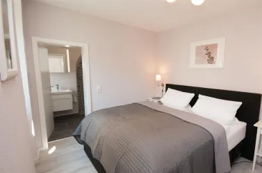 Bärengasse - Wohnbsp. Schlafzimmer Schwarzriesling (© Familie Diehl)