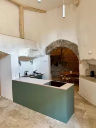 Küche- und Essbereich Bild 1 Fewo Eisenturm (© Familie Diwok)