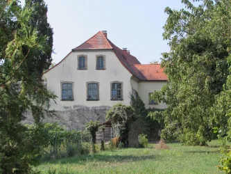 Gottfried-Weber-Haus, mit Retzerpark (© Urlaubsregion Freinsheim)