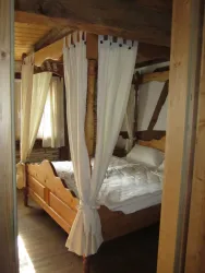Himmelbett (© Fewo am Pulverturm)