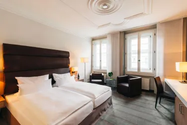 Doppelzimmer Premium 1 (© Amtshaus - Lucie Greiner)