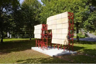 Schleierwerk (© Verein Skulpturen Rheinland-Pfalz e.V.)