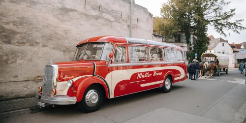 Oldtimer Panoramabus Traude