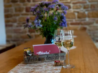 Tisch mit Deko